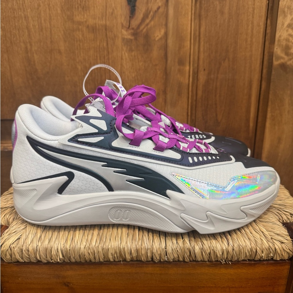 Puma scoot zero 2 men’s silver white shoes size 11.5 new